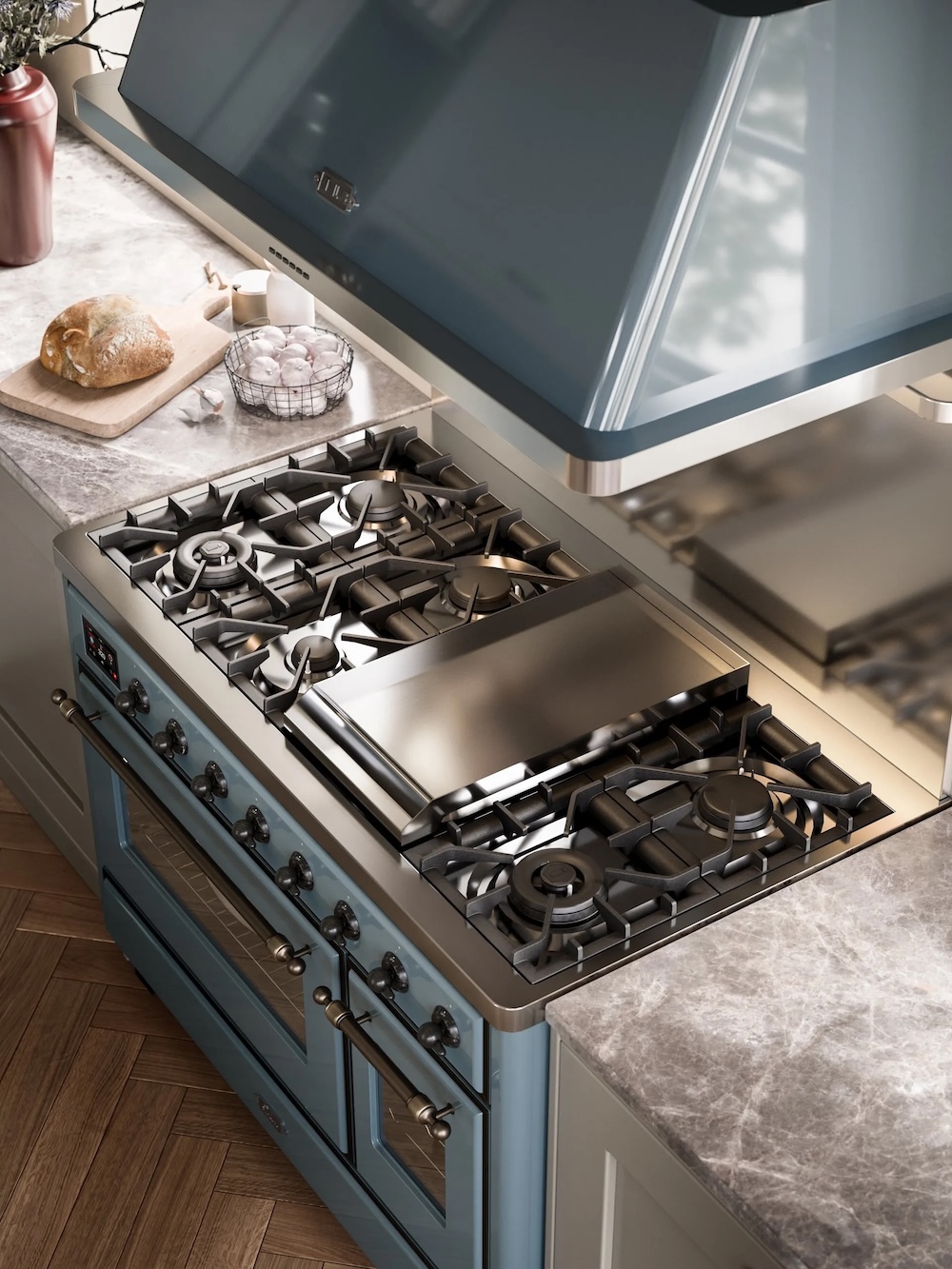 Foto Een fornuis voor mensen die graag koken FotoEen fornuis voor mensen die graag koken